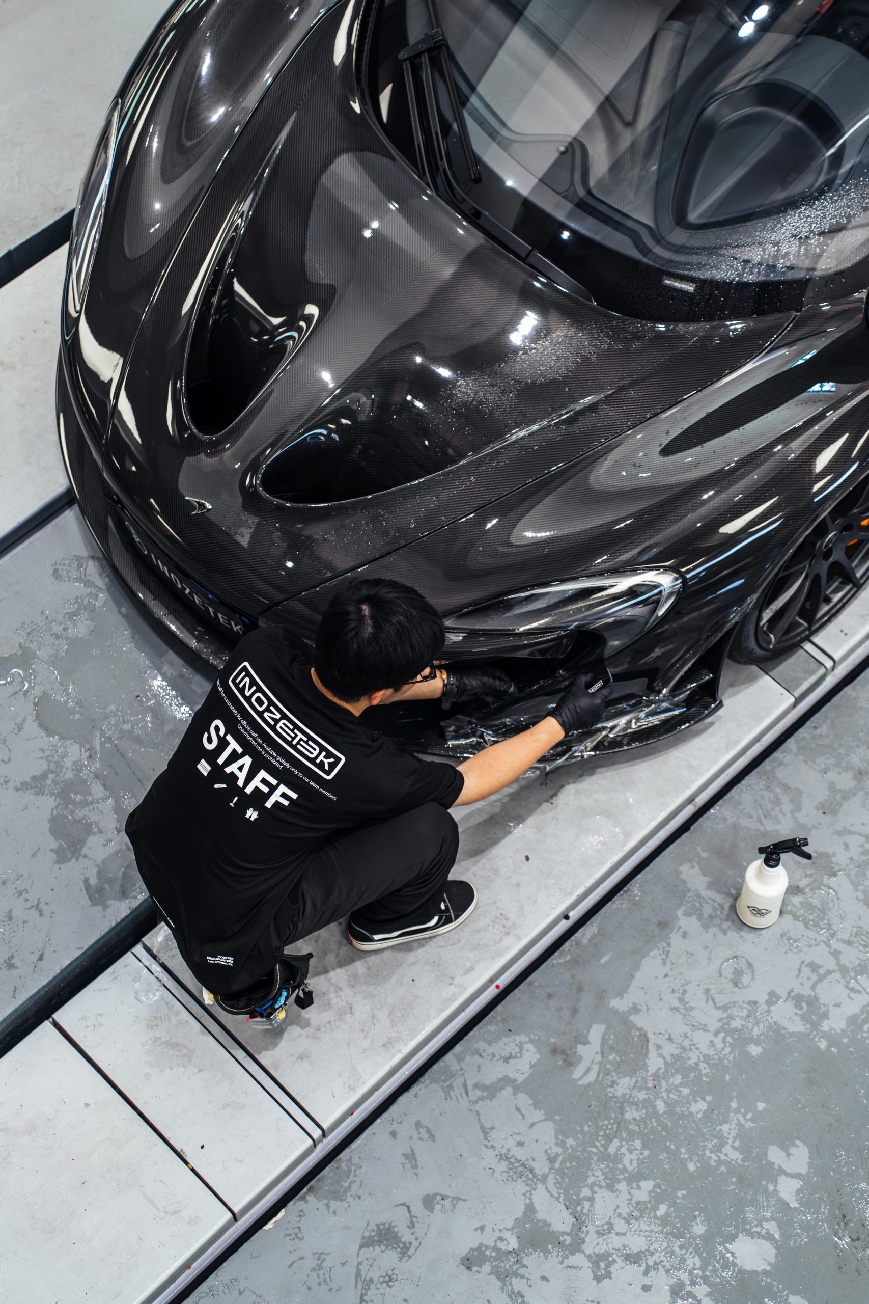INOclear paint protection film vehicle